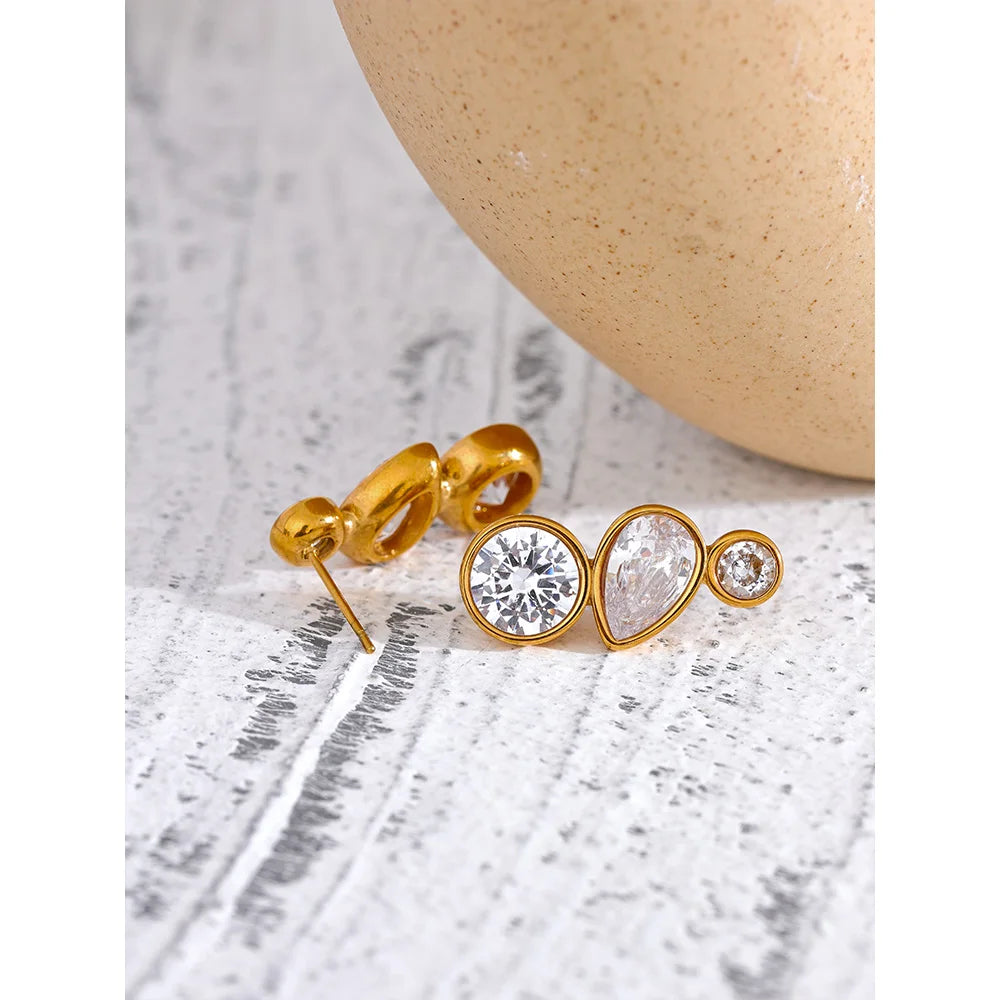 Bling Stud Earrings