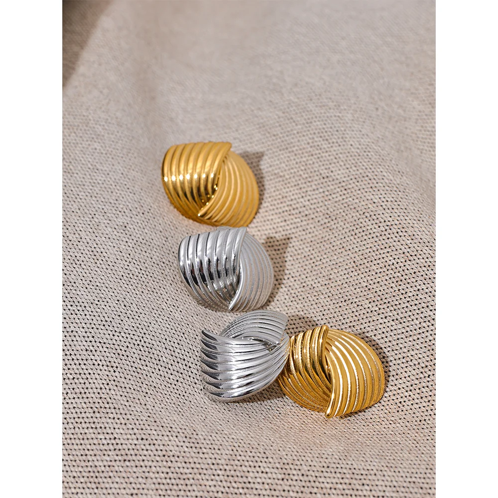 Geometric Unusual Stud Earrings