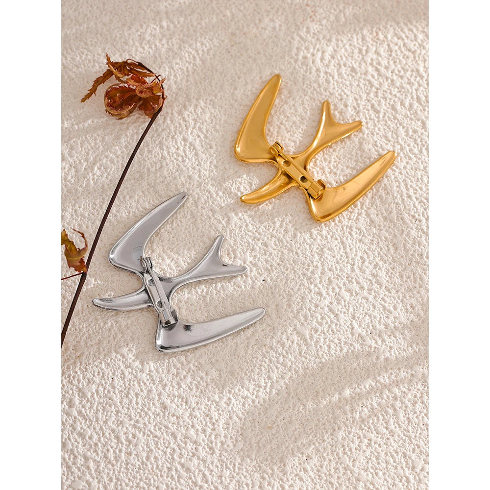 Bird Swallow Brooch Pin