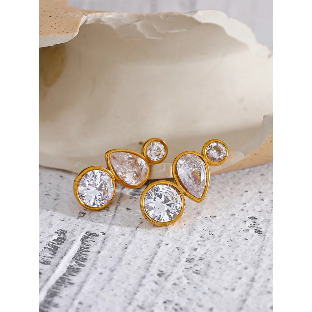 Bling Stud Earrings