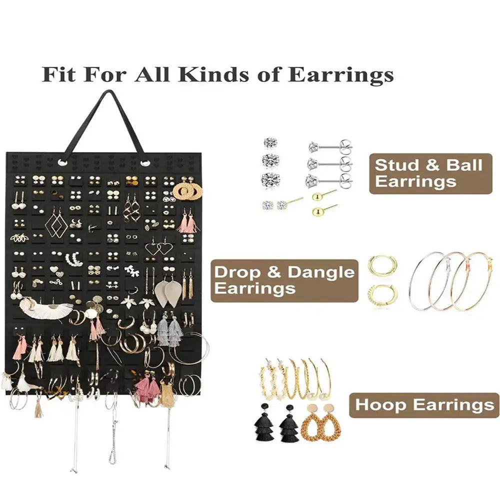 300Pairs Hanging Jewelry Organizer