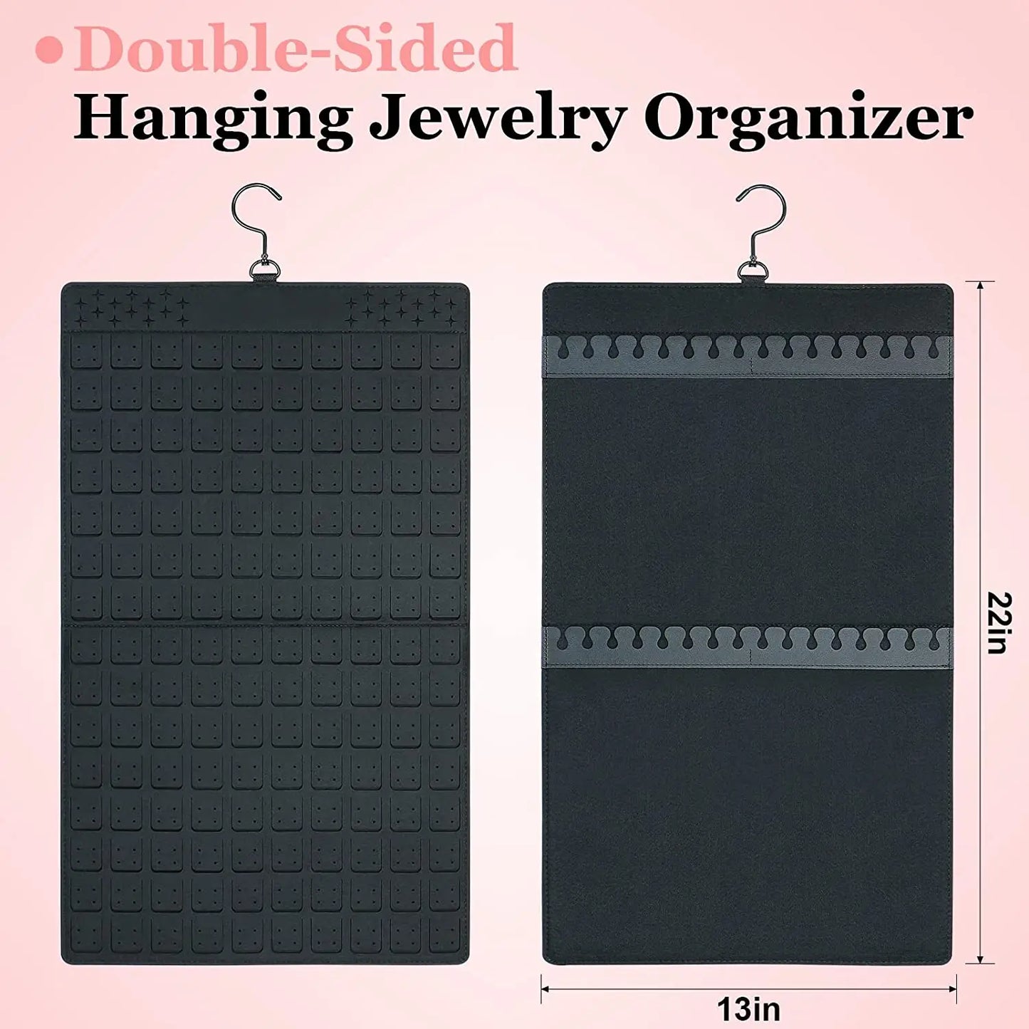 300Pairs Hanging Jewelry Organizer